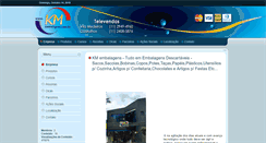 Desktop Screenshot of kmembalagens.com.br
